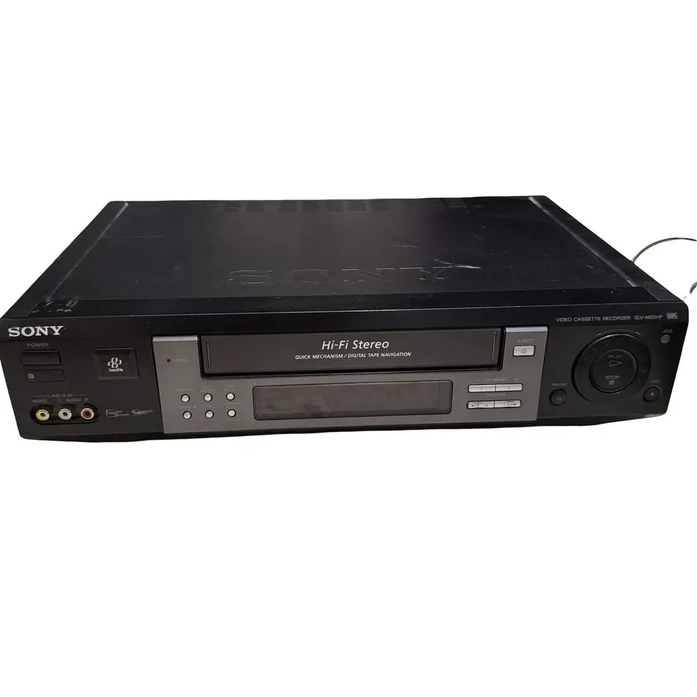 Sony SLV-M20HF Hi-Fi Stereo VHS VCR Player Recorder SmartFile Tested Working